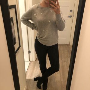 H&M | Embellished Crewneck Sweater